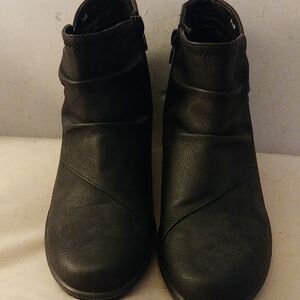 Easy Street Black Ankle Booties